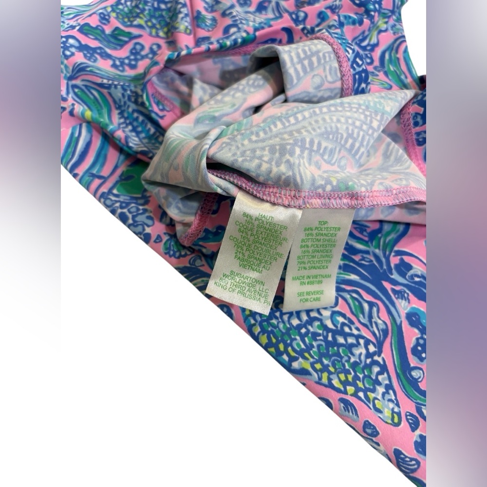 Lilly Pulitzer Girls' Bobby Rashguard Top - Picture 5 of 5